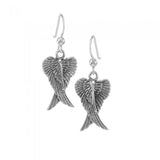 Angel Wings Silver Earrings TER928 - Jewelry