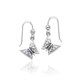 Butterfly Sterling Silver Earrings TER991 - Jewelry