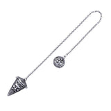 Green Man Silver Pendulum TM008