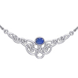 Celtic Knotwork Silver Necklace TN019