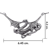 Mystical Spirit of the Sea Dragon ~ Sterling Silver Jewelry Necklace TN103