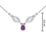 Laced Filigree Necklace TN117 - Jewelry