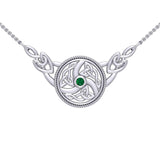 Celtic Knotwork Silver Necklace TN162 - Jewelry