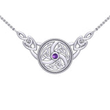 Celtic Knotwork Silver Necklace TN162 - Jewelry