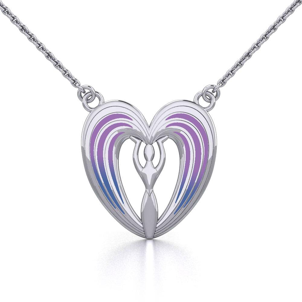 Goddess of Manifestation Silver Necklace TN283 - Jewelry