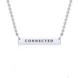 Small Straight Bar Necklace TNC430P - Jewelry