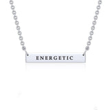 Small Straight Bar Necklace TNC430P - Jewelry