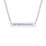 Small Straight Bar Necklace TNC430P