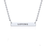 Small Straight Bar Necklace TNC430P