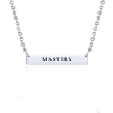 Small Straight Bar Necklace TNC430P - Jewelry