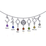 The Universe Symbols Silver Necklace TNC013 - Jewelry