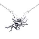 Glamour Fairy Silver Necklace by Amy Brown TNC017