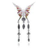 Ted Andrews Butterfly Dreamcatcher Necklace TNC053