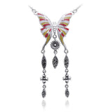 Ted Andrews Butterfly Dreamcatcher Necklace TNC053 - Jewelry