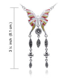 Ted Andrews Butterfly Dreamcatcher Necklace TNC053 - Jewelry