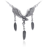 Ted Andrews Barn Owl Necklace Sterling Silver TNC072