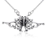 Silver Butterfly Necklace TNC080 - Jewelry