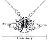 Silver Butterfly Necklace TNC080 - Jewelry