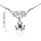Celtic Knot Shamrock Necklace TNC081 - Jewelry