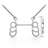 Pelham Horse Bit Necklace TNC294 - Jewelry