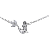 Mermaid Silver Necklace TNC343