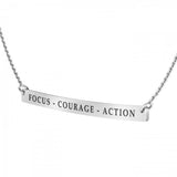 Large Curve Bar Necklace TNC431P - Jewelry