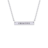 Straight Bar Necklace TNC433P