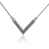 12 Zodiac Symbols Silver Necklace with round Birthstone of your choice - Jewelry
