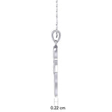 Recovery And Celtic Italian Horn Silver Necklace TNC559 - Jewelry