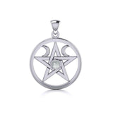 Silver The Star Pendant TP1283 - Jewelry