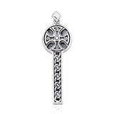 Celtic Knot Spiral Medieval Pendant  TP1365 - Jewelry