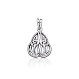Celtic Knotwork Silver Pendant TP1382 - Jewelry