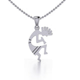Kokopelli Silver Pendant TP146 - Jewelry