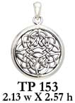 Celtic Shield Knot Pendant TP153