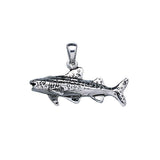 Small Whale Shark Silver Pendant TP1555