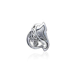 Contemporary Celtic Knotwork Silver Pendant TP1641 - Jewelry