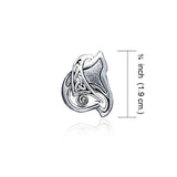 Contemporary Celtic Knotwork Silver Pendant TP1641 - Jewelry