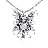 Bubble Rider Fairy Silver Pendant TP1660 - Jewelry