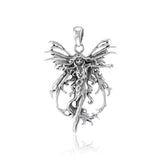 Fire Element Fairy Silver Pendant TP1665