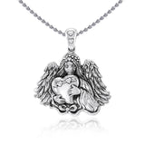 Angel Holding Heart Pendant TP2703 - Jewelry