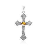 Medieval Cross Sterling Silver Pendant TP2834 - Jewelry