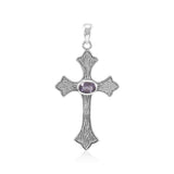 Medieval Cross Sterling Silver Pendant TP2834