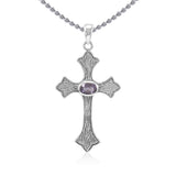 Medieval Cross Sterling Silver Pendant TP2834 - Jewelry