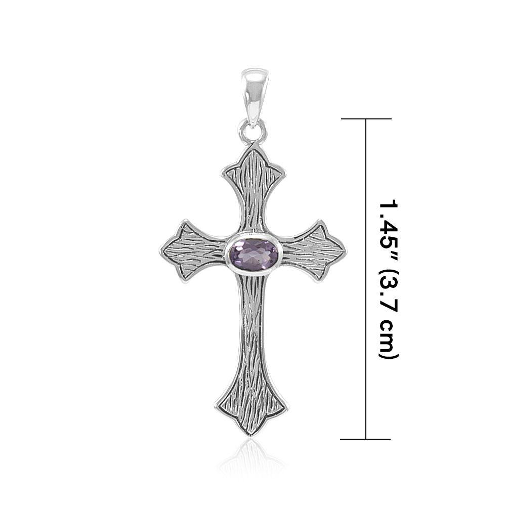 Medieval Cross Sterling Silver Pendant TP2834
