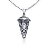 Celtic Knot Claddagh Pendulum Pendant TP2855 - Jewelry