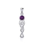 Moon Goddess Gemstone Pendant TP2992