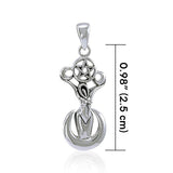 Pagan Goddess of the Spirits Silver Pendant TP3092 - Jewelry