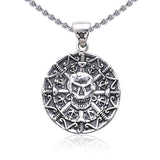Pirate Skull Coin Pendant TP3097 - Jewelry