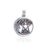 Magick Moon Silver Pendant TP3143 - Jewelry