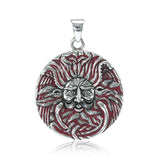 Sun God Medallion Pendant by Oberon Zell TP3199